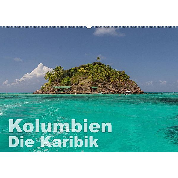 Kolumbien - Die Karibik (Wandkalender 2023 DIN A2 quer), Mapache