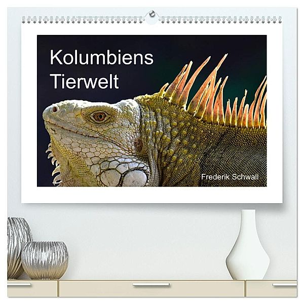 Kolumbiens Tierwelt (hochwertiger Premium Wandkalender 2024 DIN A2 quer), Kunstdruck in Hochglanz, neptunocolombia.travel, Frederik Schwall