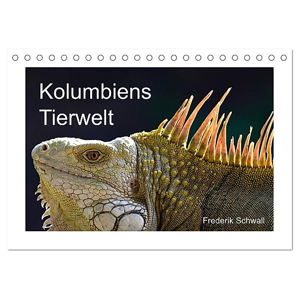 Kolumbiens Tierwelt (Tischkalender 2025 DIN A5 quer), CALVENDO Monatskalender, Calvendo, neptunocolombia.travel, Frederik Schwall