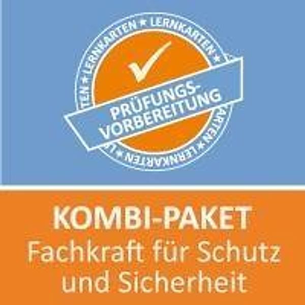 Kombi-Paket Fachkraft für Schutz und Sicherheit Lernkarten, Michaela Rung-Kraus, Zoe Keßler
