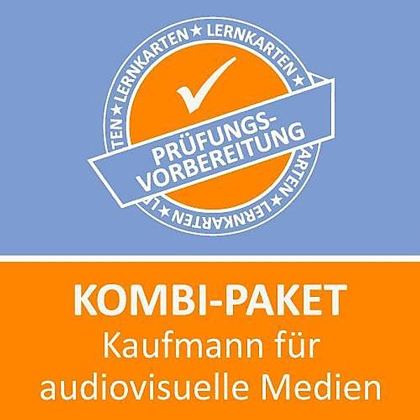 Kombi-Paket Kaufmann für audiovisuelle Medien Lernkarten, Jennifer Christiansen, M. Rung-Kraus