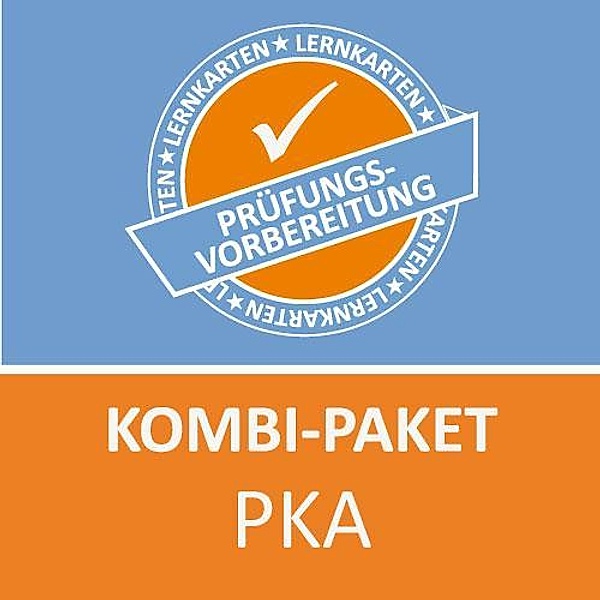 Kombi-Paket Pharmazeutisch kaufmännischer Angestellter PKA Lernkarten, Michaela Rung-Kraus, Christina Schneider
