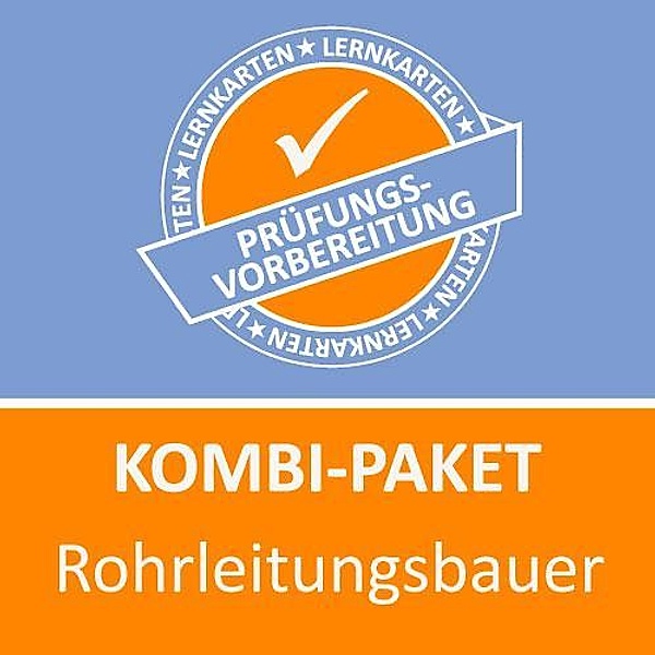 Kombi-Paket Rohrleitungsbauer Lernkarten, Jennifer Christiansen, M. Rung-Kraus