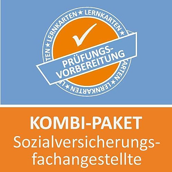 Kombi-Paket Sozialversicherungsfachangestellter Lernkarten, Michaela Rung-Kraus, Zoe Kessler
