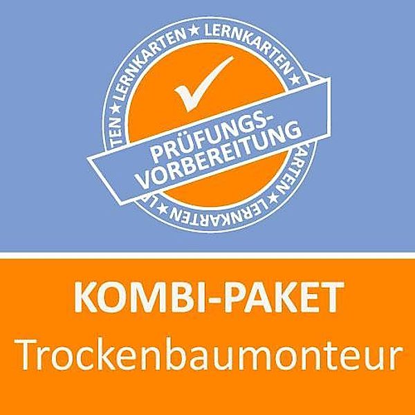 Kombi-Paket Trockenbaumonteur Lernkarten, Jennifer Christiansen, M. Rung-Kraus