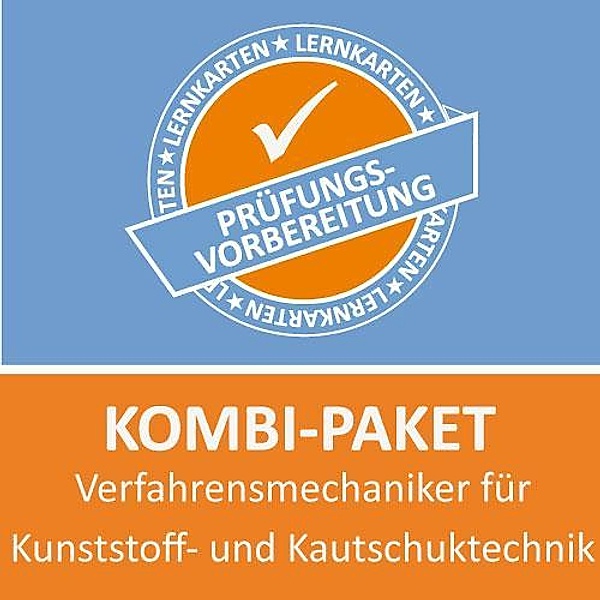 Kombi-Paket Verfahrensmechaniker für Kunststoff- und Kautschuktechnik Lernkarten, Jennifer Christiansen