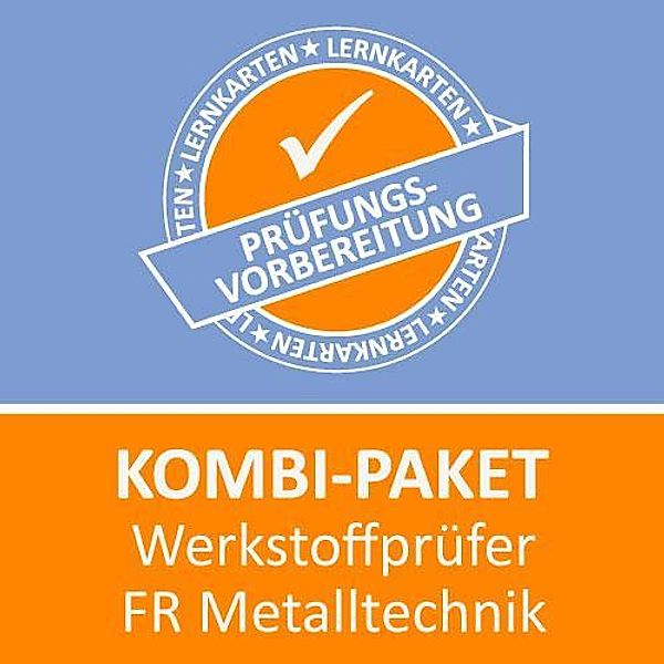 Kombi-Paket Werkstoffprüfer FR Metalltechnik Lernkarten, Jennifer Christiansen, M. Rung-Kraus