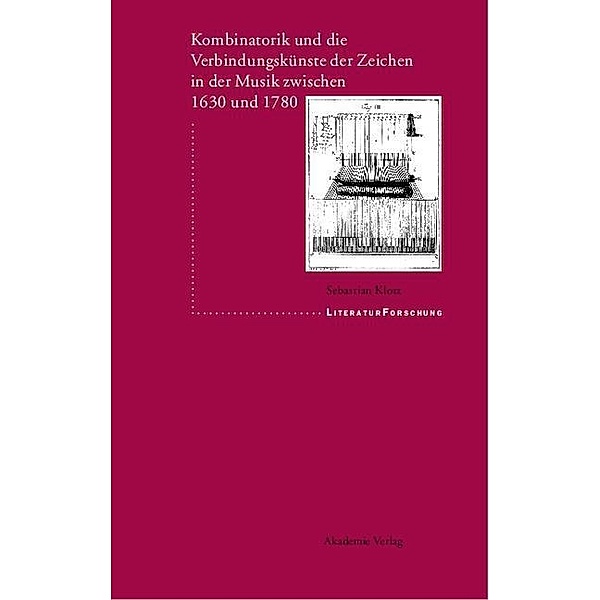 Kombinatorik und die Verbindungskünste der Zeichen in der Musik zwischen 1630 und 1780, Sebastian Klotz