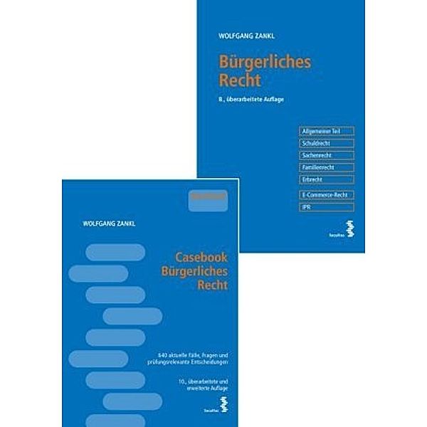 Kombipaket Casebook Bürgerliches Recht und Bürgerliches Recht - Kompakt, Wolfgang Zankl
