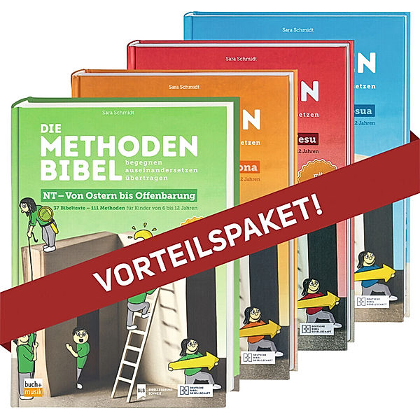 Kombipaket. Die Methodenbibel - Bd. 1 - 4, Sara Schmidt