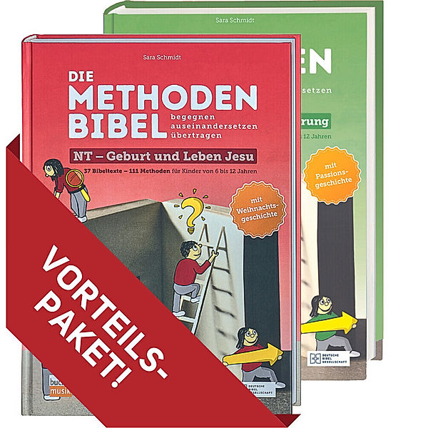 Kombipaket. Die Methodenbibel - NT Bd. 2 + 4, Sara Schmidt