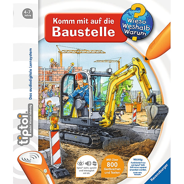 Komm mit auf die Baustelle / Wieso? Weshalb? Warum? tiptoi® Bd.15, Susanne Gernhäuser