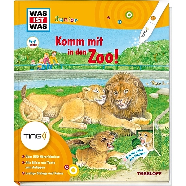 Komm mit in den Zoo!, TING-Ausgabe, Sabine Schuck, Claudia Kaiser, Martin Lickleder