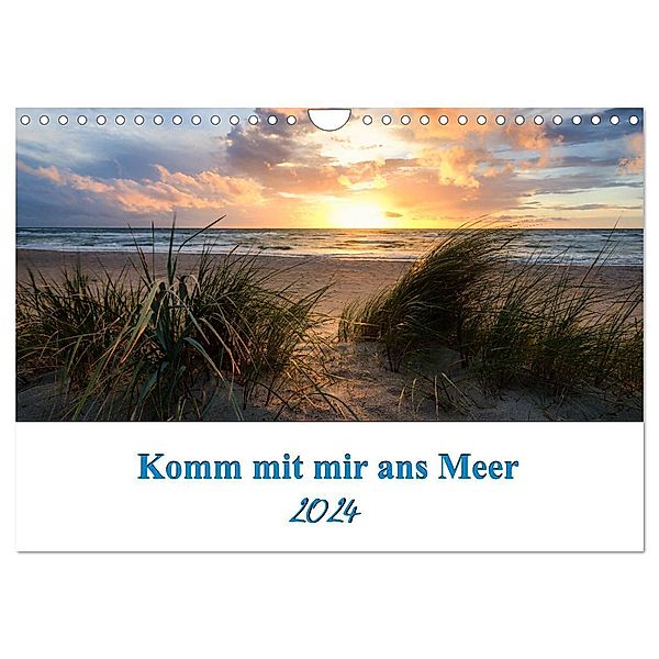 Komm mit mir ans Meer (Wandkalender 2024 DIN A4 quer), CALVENDO Monatskalender, Steffen Gierok / Magic Artist Design