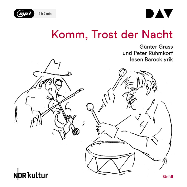 Komm, Trost der Nacht,1 Audio-CD, 1 MP3, Günter Grass