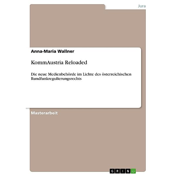 KommAustria Reloaded, Anna-Maria Wallner