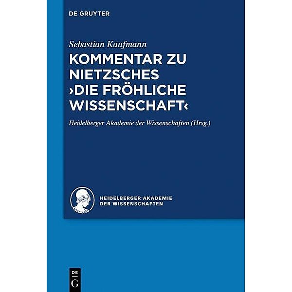 Kommentar zu Nietzsches ?Die fröhliche Wissenschaft?, Sebastian Kaufmann