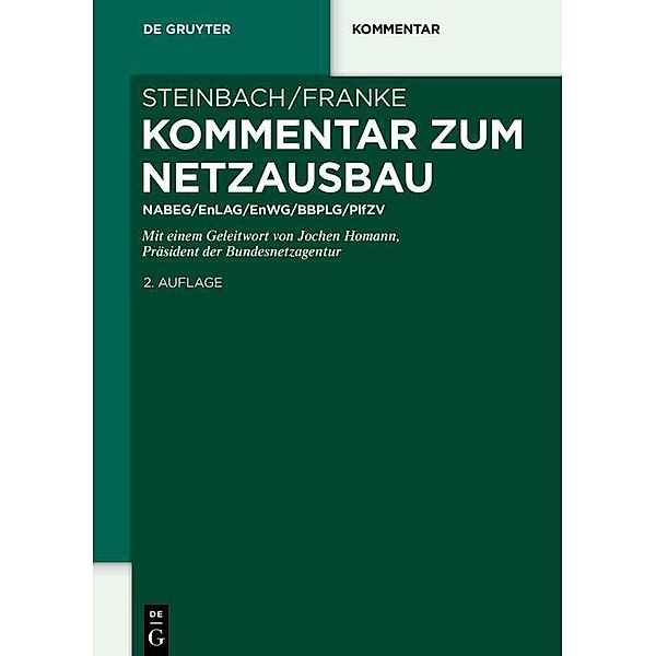 Kommentar zum Netzausbau / De Gruyter Kommentar