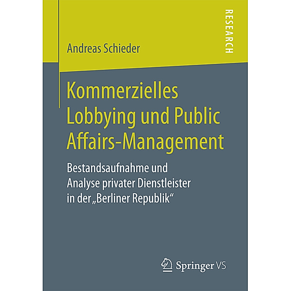 Kommerzielles Lobbying und Public Affairs-Management, Andreas Schieder