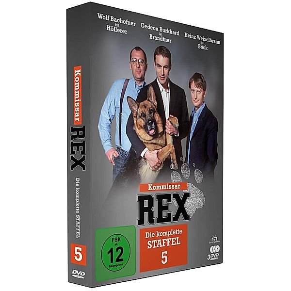 Kommissar Rex - Staffel 5, Peter Hajek, Peter Moser, Bernhard Schärfl, Ralph Werner, Karl Benedikter, Angelika Hager, Peter Zingler, Ralf Kinder, Carl-Christian Demke