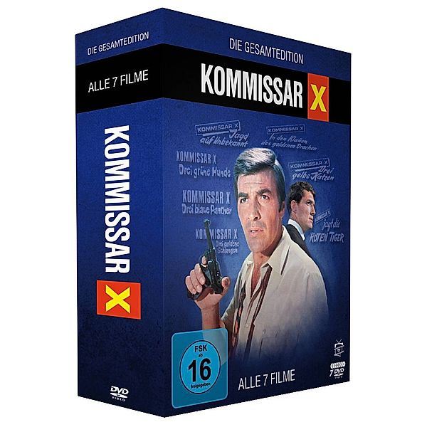 Kommissar X - Die Gesamtedition, Kommissar X