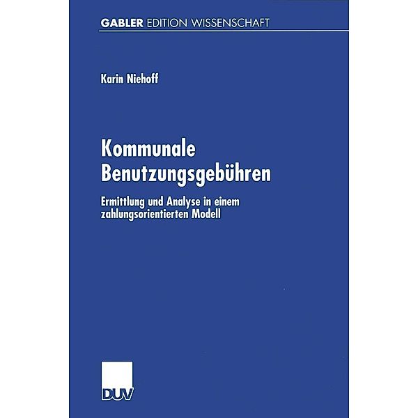 Kommunale Benutzungsgebühren, Karin Niehoff