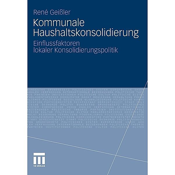 Kommunale Haushaltskonsolidierung, René Geißler