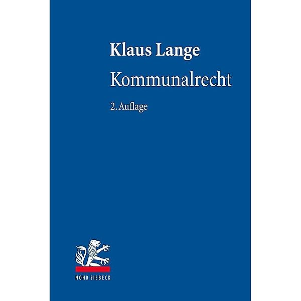 Kommunalrecht, Klaus Lange