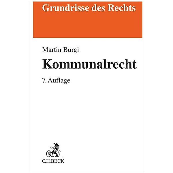 Kommunalrecht, Martin Burgi