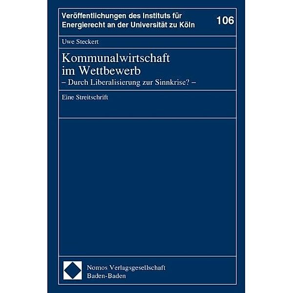 Kommunalwirtschaft im Wettbewerb, Uwe Steckert