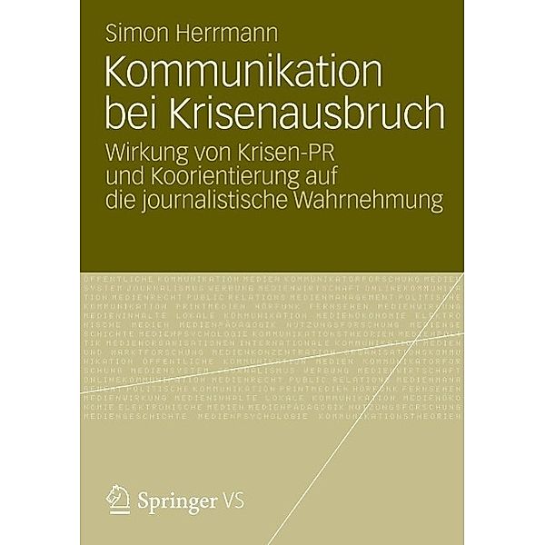 Kommunikation bei Krisenausbruch, Simon Herrmann