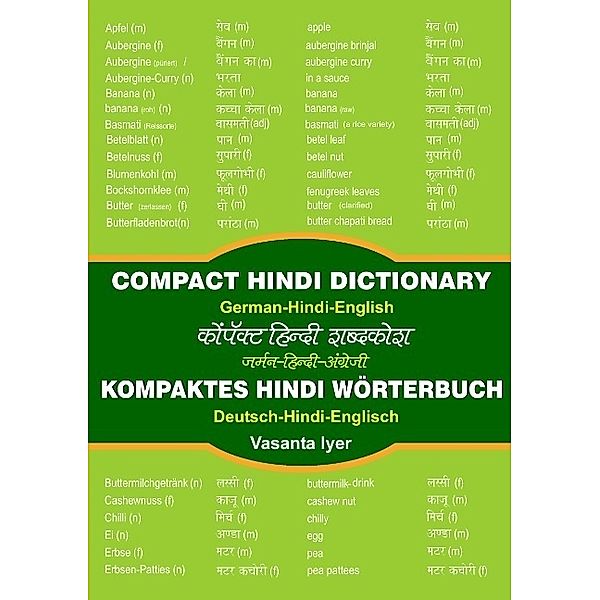 Kompaktes Hindi-Wörterbuch / Compact Hindi Dictionary, Vasanta Iyer