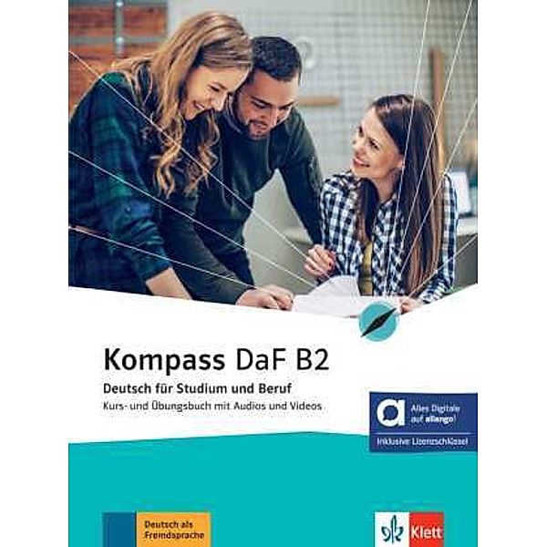 Kompass DaF B2 - Hybride Ausgabe allango, m. 1 Beilage