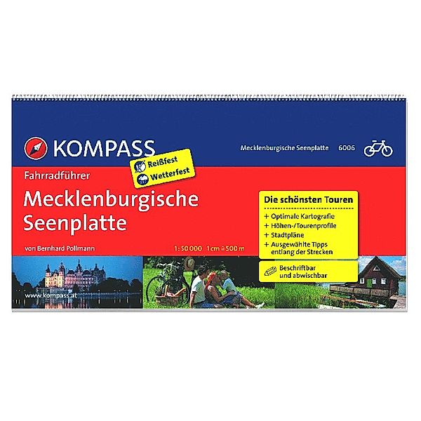 Kompass - Fahrradführer (Ausgabe: Mecklenburgische Seenplatte), Bernhard Pollmann