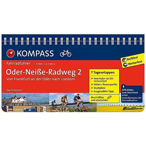 KOMPASS Fahrradführer Oder-Neisse-Radweg.Bd.2, Kay Tschersich