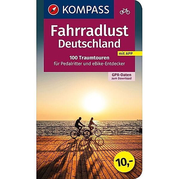 KOMPASS Fahrradlust Deutschland 100 Traumtouren