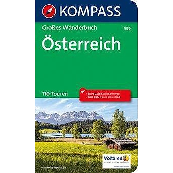 Kompass Großes Wanderbuch Österreich