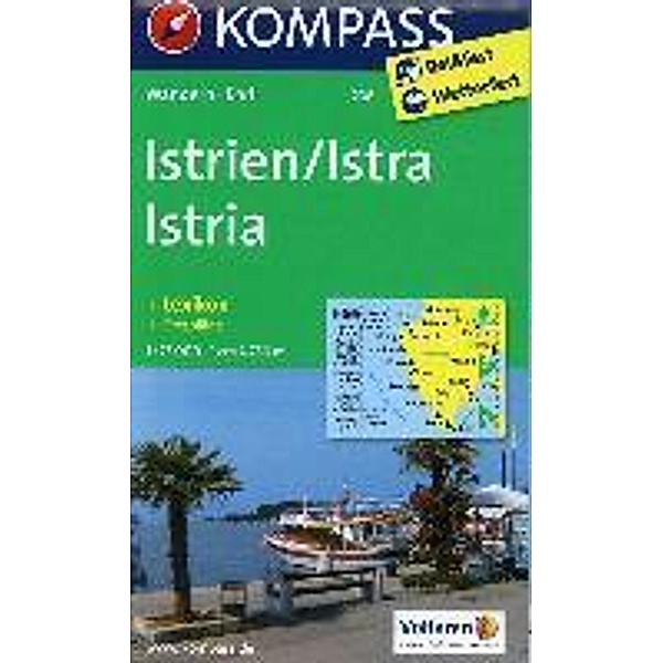 Kompass Karte Istrien / Istra / Istria