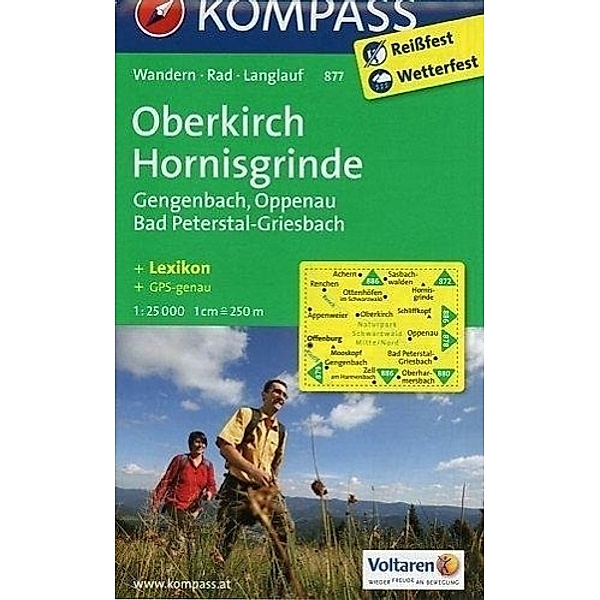 Kompass Karte Oberkirch, Hornisgrinde