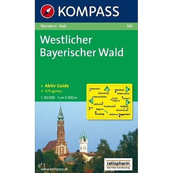 Kompass Karte Westlicher Bayerischer Wald