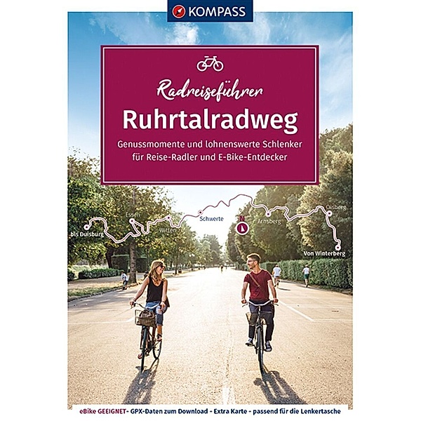 KOMPASS Radreiseführer Ruhrtalradweg, Raphaela Moczynski