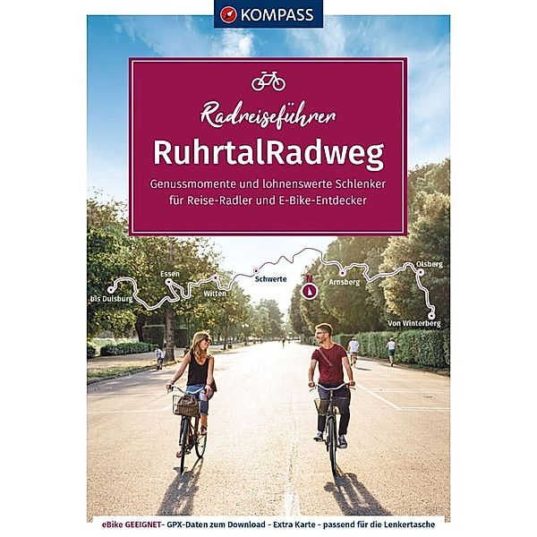 KOMPASS Radreiseführer RuhrtalRadweg