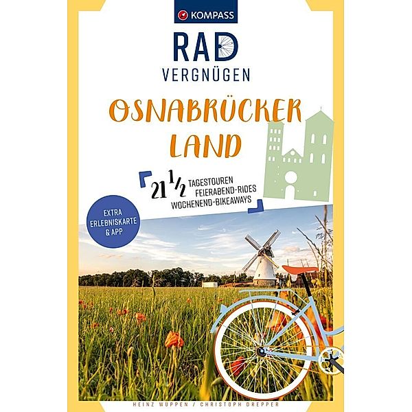 KOMPASS Radvergnügen Osnabrücker Land, Wüppen Heinz, Christoph Drepper