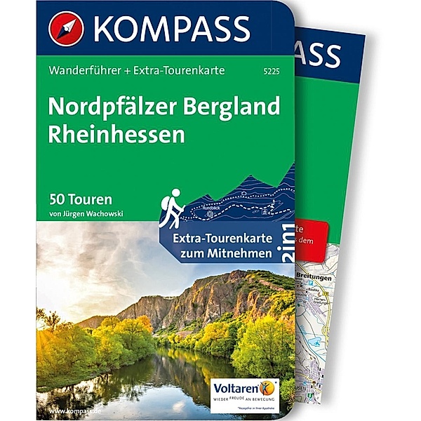 Kompass Wanderführer: 5225 Kompass Wanderführer Nordpfälzer Bergland
