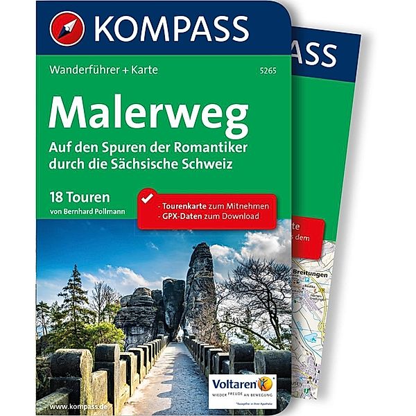 Kompass Wanderführer: 5265 Kompass Wanderführer Malerweg