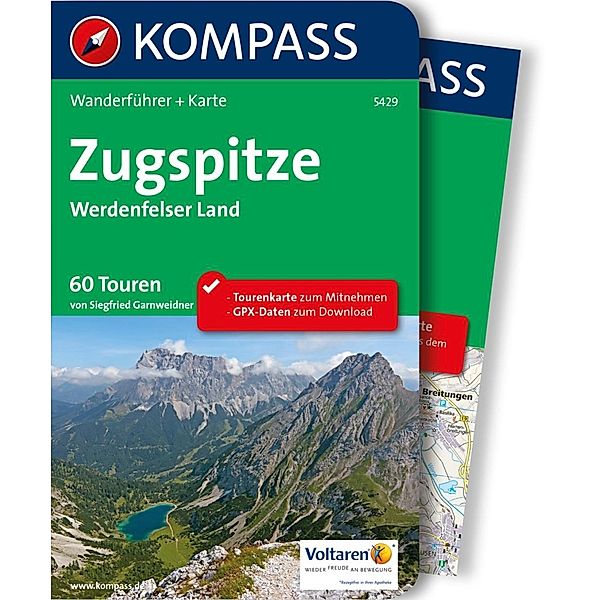 Kompass Wanderführer: 5429 Kompass Wanderführer Zugspitze