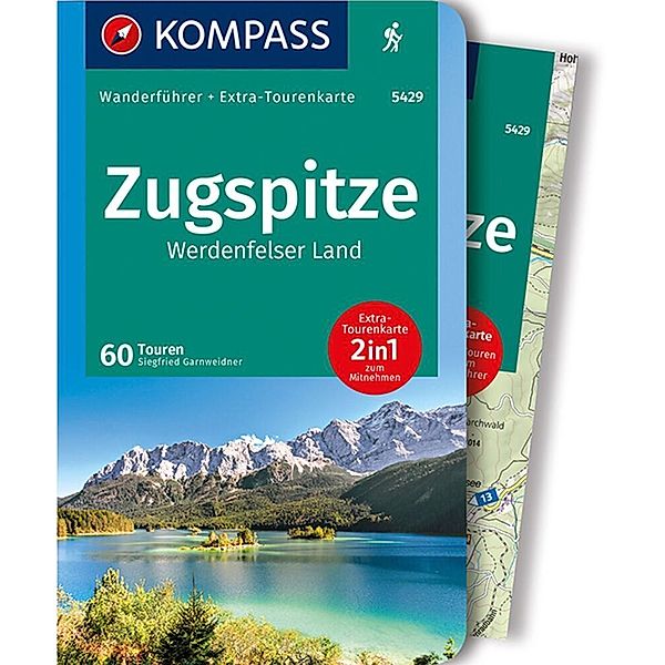 KOMPASS Wanderführer 5429 Zugspitze, Werdenfelser Land, Siegfried Garnweidner