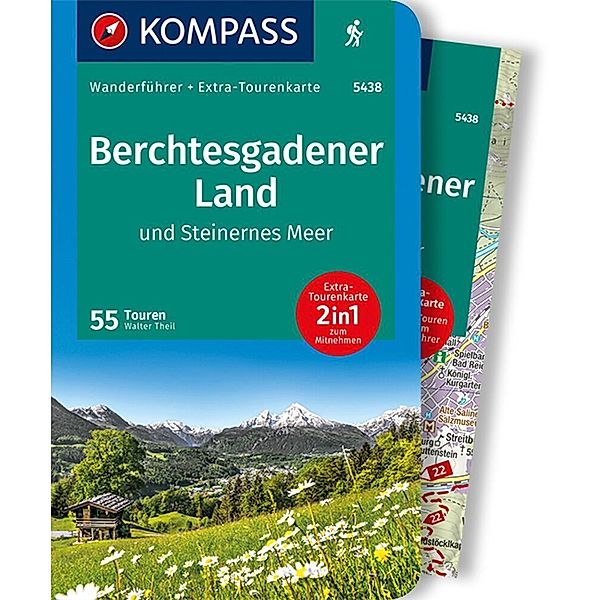 KOMPASS Wanderführer 5438 Berchtesgadener Land und Steinernes Meer, Walter Theil