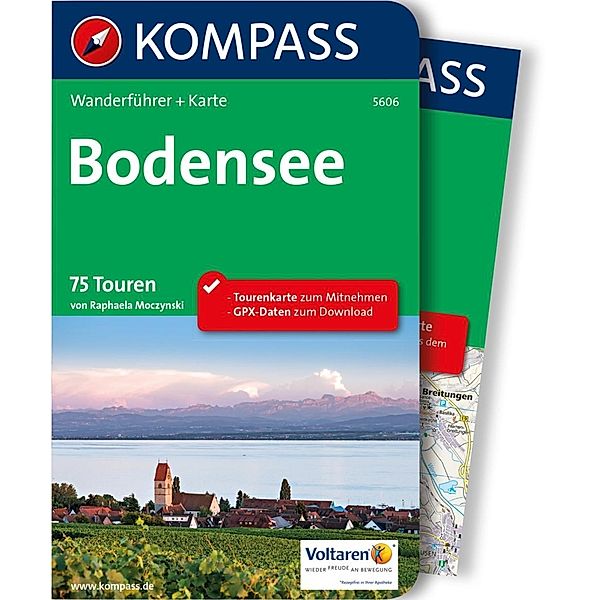 Kompass Wanderführer: 5606 Kompass Wanderführer Bodensee