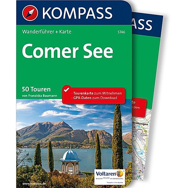 Kompass Wanderführer: 5746 Kompass Wanderführer Comer See